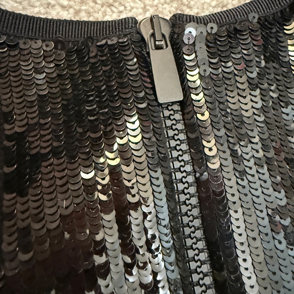 Michael Kors Collection - Black Sequin Cut-Out Dress - Resort 2019 - sz 6 - NWT - Picture 15 of 16
